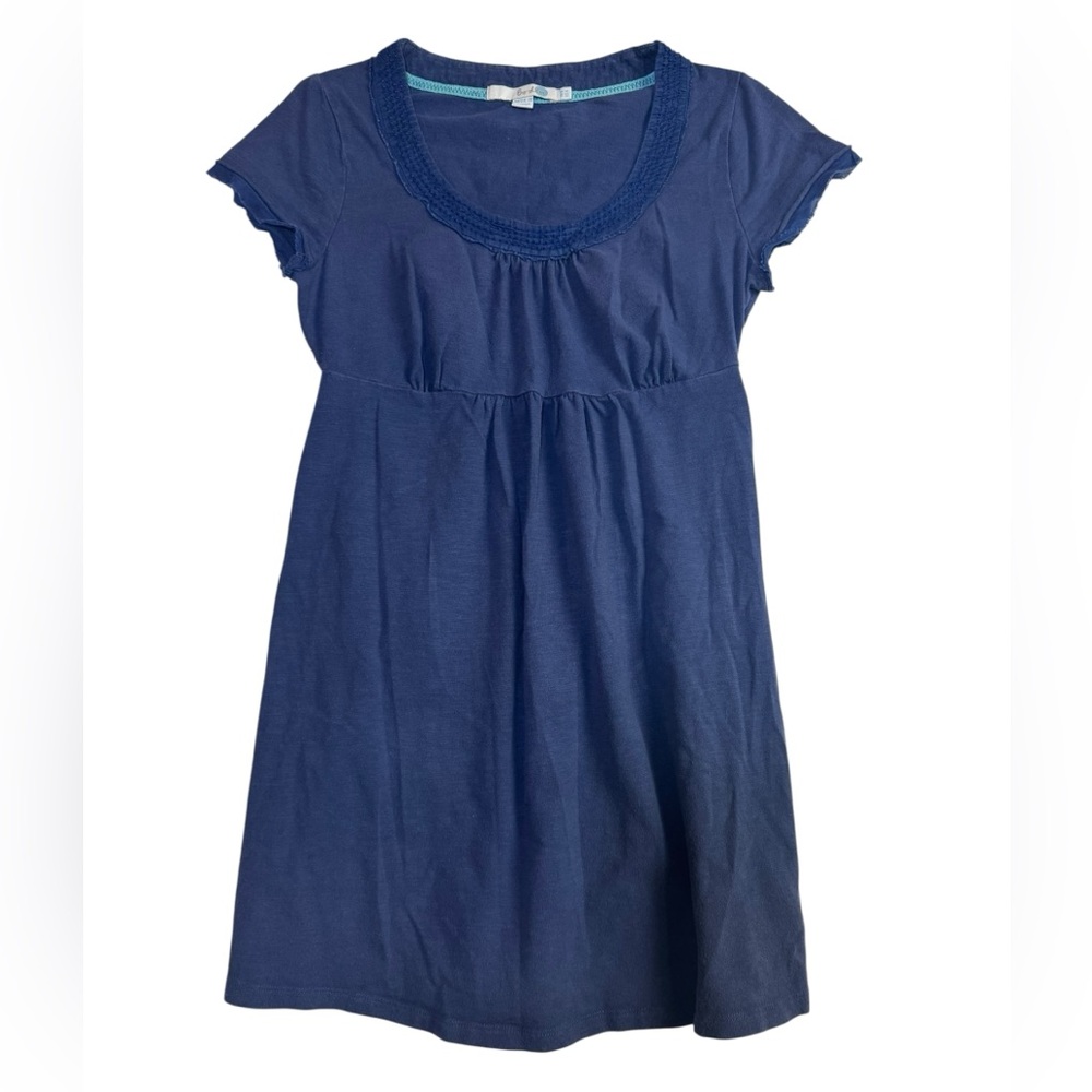 Boden Blue Empire‎ Waist Short Sleeve Dress – Women’s US 6 / UK 10
